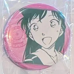 毛利蘭　ミステリートレイン　缶バッジ　公式アプリ　コナンランド