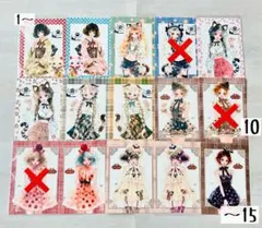 バラ売り可　人物ステッカー　女の子ステッカー 1枚95円　玄重様