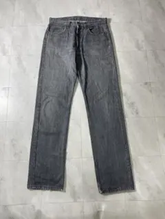 希少【80s】Levi's 501 USA製 ハチマル 先染めブラック W32