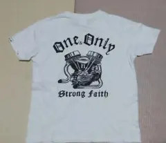 Tシャツ　Sサイズ　白　エンジン