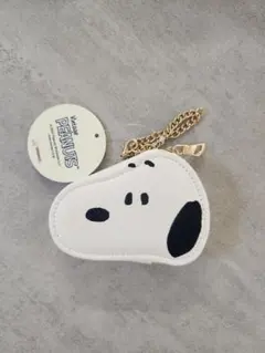 新品未使用☆ PEANUTS スヌーピー チャームミニポーチ