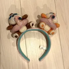 東京ディズニーリゾート　チップとデール　カチューシャ　2025