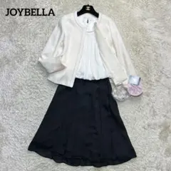【新品】4点セットJOYBELLA スカートスーツ セットアップ ツイード M