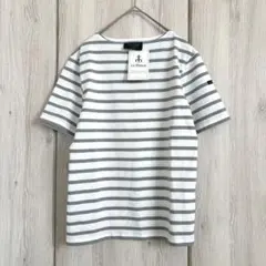 新品タグ付き　Le minor ルミノア ボーダー 半袖 Tシャツ カットソー