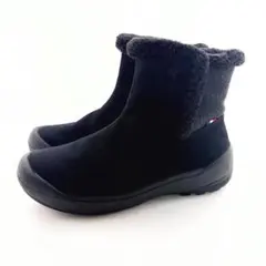 ルコックスポルティフ ウェッジソール ボア ショートブーツ 2５cm