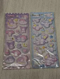 My Melody & Cinnamoroll マシュマロシール