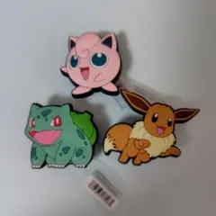☆ポケモン☆クロックス用ジビッツ3個セット
