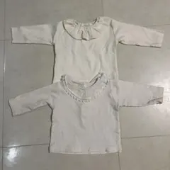 petitmain 長袖トップス 80cm 2枚セット