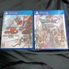 2本セット!! PS4 イース9 ドラゴンクエスト11