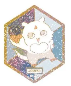 ちいかわ　キラキラダイカットステッカー付きグミ　９．あのこ