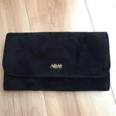 AHKAH　黒　バッグ　レディースバック　クラッチ・肩掛け2way　ミニバック