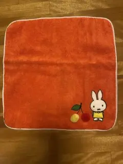 Miffy タオルハンカチ オレンジ さくらんぼのサムネイル