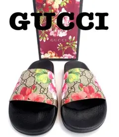 ✨未使用✨GUCCI　グッチ　GGスプリーム サンダル 34ラバー×PVC