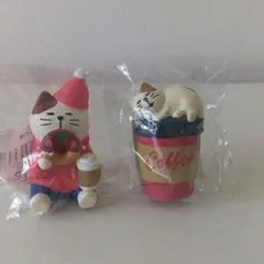 コンコンブル　あじわいドーナツ猫　ぽかぽかコーヒー猫