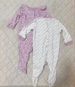 NEXT ロンパース 2枚セット　足付き
