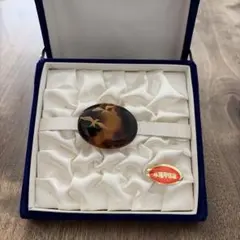 帯留め おびとめ 大判 紅水晶 ローズクォーツ 天然石 着物 帯 和装 