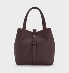 〈新品〉 CHARLES &amp; KEITH チャンス バケットバッグ チョコレート 新品〉 CHARLES & KEITH チャンス バケットバッグ チョコレート｜Yahoo