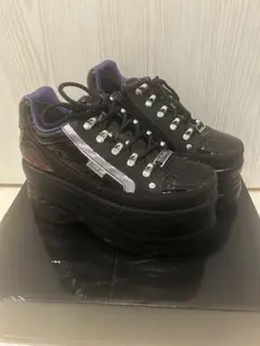 Yosuke 50 厚底スニーカー ブラック　7.5cm