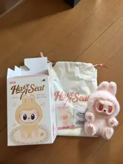 【正規品】 LABUBU ラブブ Have a seat DADA ピンク