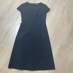 Do!family ワンピース 紺 水玉