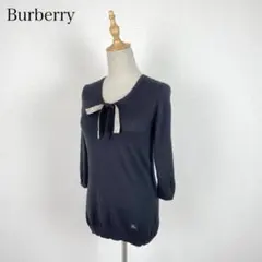 専用Burberry blue label ボウタイ 薄手 ニット