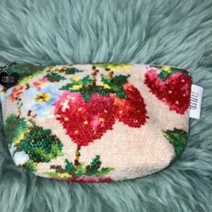 【FEILER】ストロベリー花柄ポーチ