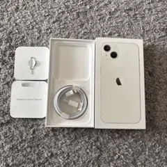 Apple iPhone 13 ホワイト 付属品　空箱　本体なし