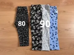 UNIQLOキッズ レギンス パンツ　4枚