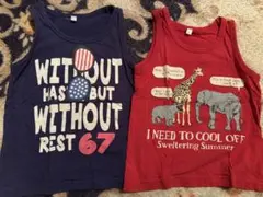 タンクトップセット 100・90サイズ