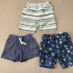 ベビー　ボーイズ　半ズボン　ボトムス　セット