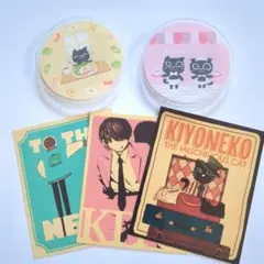 キヨ　グッズ　まとめ売り☆　アクリルバッジ　ステッカー