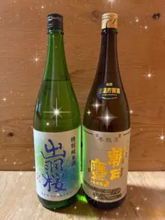 出羽桜 特別純米酒honu ＆ 朝日鷹 低温貯蔵酒 1800ml日本酒2本セットのサムネイル