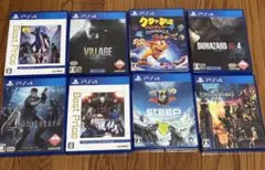 PS4ゲームソフトセット（バイオハザード等）