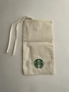 STARBUCKS コットンギフト袋 クリーム色
