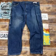 a*u様 ペインター　デニム　Dickies 44×32 極太　90s 3XL相