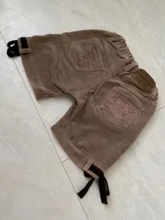 エンジェルブルー コーデュロイ ハーフパンツ　平成レトロ　ナカムラくん　140