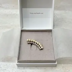 限定デザイナーコラボ完売【新品未使用BOX付】eteピアス&イヤリングイヤーカフ