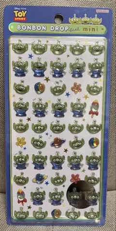 ボンボンドロップシール　ミニ　エイリアン