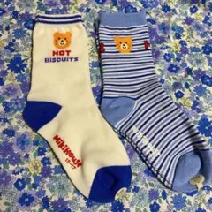 新品　ホットビスケッツ　靴下　2足　ビーンズ
