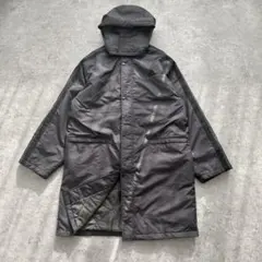 アディダス ベンチコート 防寒 ボア スポーツ サッカー 野球 M グレー