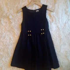 ヴィンテージ　 ジャンバースカート　ワンピース 120cm 昭和　レトロ