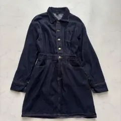 Dazy デニムワンピース ミニ丈 M（C45）