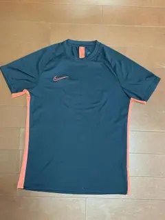 Nike Dri-FIT ブラック/オレンジ XL シャツ