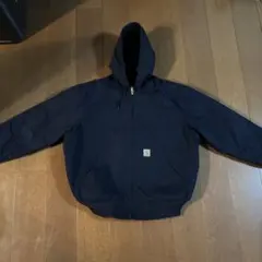Carhartt カーハートアクティブジャケット　ネイビー　USA製　Mサイズ CarHartt(カーハート) USA製アクティブジャケット インディゴ