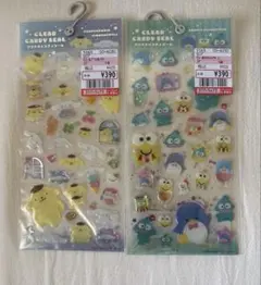 ま*め様 新品未開封 サンリオ キャラクターズ クリアキャンディシール