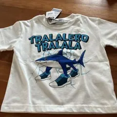 【新品タグ付】EAST BLUE サメプリント Tシャツ 定価1500円