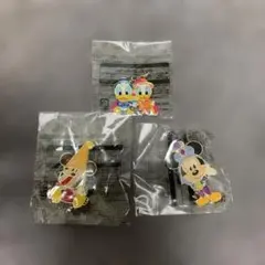 ミッキー・ドナルド ピンバッジセット　非売品