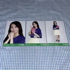 乃木坂46 小津玲奈 生写真 ベースボールシャツ2025 3種 コンプ - メルカリ