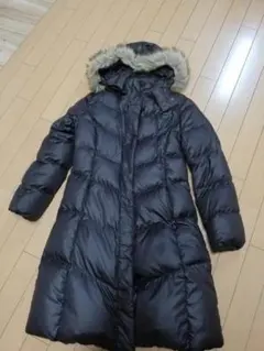 Mサイズ★美品★ユニクロのロングダウンコート★チョコレートブラウン