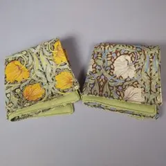 ガーゼハンカチ2枚組(ウィリアム・モリス＊ピンパーネルA)